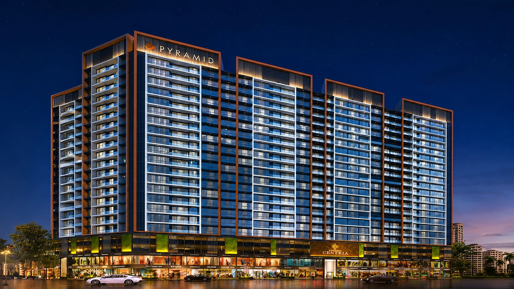 Pyramid Centria Nerul – premium living spaces